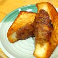 ちーまぐ's cooksnap of when they made 【常備菜】厚揚げの肉詰め・お弁当にも。.