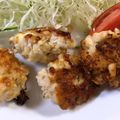 ガンバレゆでパパ's cooksnap of when they made ざく切りチキンとチーズの丸め焼き♪.