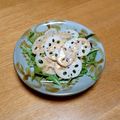 チコリママ's cooksnap of when they made 水菜と蓮根の＊＊ミモザサラダ.