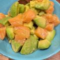 TAIkid's cooksnap of when they made ☺アボカドとサーモンのサラダ☺.
