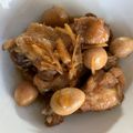 R2016's cooksnap of when they made 手羽元とうずらの甘辛煮.