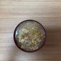 かおり♡♡♡'s cooksnap of when they made ＊節約☆卵玉葱もやしのほっこり味噌汁＊.