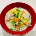 あっこ姉's cooksnap of when they made ∮里芋とコーン♡具だくさんの豆乳スープ∮.