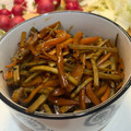 Tashio's cooksnap of when they made 簡単きんぴらごぼう♪我が家の黄金比.