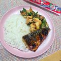 2児ママ's cooksnap of when they made 【魚の塩焼き】サバの塩焼き.