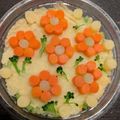 ぐりのさんぽ's cooksnap of when they made ＊犬用　わんこのお花畑～野菜ケーキ～＊.