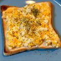 クック4NUADA☆'s cooksnap of when they made ●朝から喫茶店風？たまごトースト●.