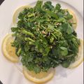 かのえ☆'s cooksnap of when they made クレソンの塩昆布サラダ.