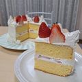 ちょこにん's cooksnap of when they made ふんわり軽くて簡単な、スポンジケーキ.