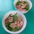 クックあさみちゃん's cooksnap of when they made 水菜とベーコンのシャキっとサラダ.