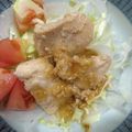 ダイエッターひさ子's cooksnap of when they made 15分で完成【鶏むねごま味噌丼】タレ絶品.