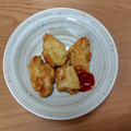 みぃくんのママ's cooksnap of when they made 香ばしい★鶏ささ身とじゃが芋のかき揚げ天.