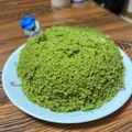 め目め's cooksnap of when they made レンジ3分♪抹茶の米粉蒸しパン.