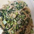 めぐぅぅ～'s cooksnap of when they made 豚肉と大根葉のスタミナ炒め.