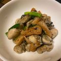 こうせい(=ﾟωﾟ)ﾉ's cooksnap of when they made 牡蠣と青葱の醤油炒め.