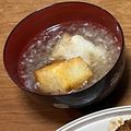 ういき☆彡's cooksnap of when they made 揚げ餅のお吸い物.