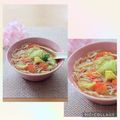 runa10's cooksnap of when they made 生姜入り白菜の餡かけ煮麺☆うどんでも♡.
