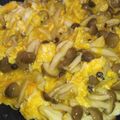 賄いのおばちゃん's cooksnap of when they made しめじと卵がほんだしで旨い！.