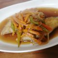 mossannn's cooksnap of when they made 野菜も摂れる★カレイの中華風あんかけ.