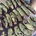 はむころちゃん's cooksnap of when they made ざくざく＊抹茶とチョコのビスコッティ.