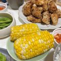 みぃぃちゃま's cooksnap of when they made レンジで5分！トウモロコシのゆで方.