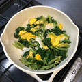 angel☆☆☆'s cooksnap of when they made 栄養満点☆ケールと卵のマヨネーズ炒め.