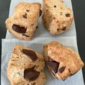 ♪ひつじ's cooksnap of when they made 簡単！チョコレートチャンクスコーン.