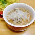 ルパンのかあさん☆彡's cooksnap of when they made お味噌汁に糸寒天で食物繊維UP.