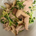 クックOCFIGK☆'s cooksnap of when they made 豆苗と豚こまと椎茸炒め.