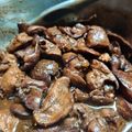 琉媚緯's cooksnap of when they made 簡単手早くできる！甘辛だれの鳥肝煮.