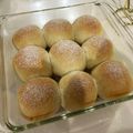 leehyang's cooksnap of when they made ふわふわリッチ♡HB生クリームちぎりパン.