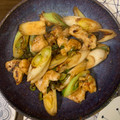 じいじい毎日挑戦's cooksnap of when they made ご飯がススム★ささ身と白ネギの中華炒め.
