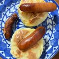 しましまもっぷ's cooksnap of when they made レンジで簡単！チーズ入り米粉パン♪.