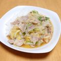 ドルフィンサーモン's cooksnap of when they made 【楽めし】豚と白菜のあんかけ中華丼.