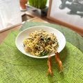 キンプリ's cooksnap of when they made 豚バラとニラの塩焼きそば.