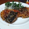 クックGY7K4H☆'s cooksnap of when they made サバの照り焼き.