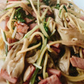 ﾚ?？'s cooksnap of when they made 舞茸の和風パスタ.