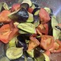 たんたん's cooksnap of when they made なすとトマトのマリネサラダ！ガーリック味.