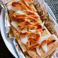 ❤️かわだん❤️'s cooksnap of when they made ♯2 『栃尾のあぶらげ』玉ねぎ明太マヨで.