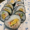 Ｋ子にゃん's cooksnap of when they made 簡単 節分の恵方巻き サラダ巻き☆コツ有.