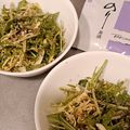 アクセル☆'s cooksnap of when they made お茶漬けのもとで水菜大量消費！.