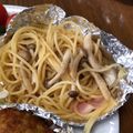 nagomi＊'s cooksnap of when they made 簡単やみつき！きのこの和風パスタ.
