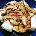 クック5CLUS8☆'s cooksnap of when they made 揚げだし豆腐のきのこあんかけ.