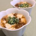 ともみん❤'s cooksnap of when they made お店の味を再現。なめこ豆腐.