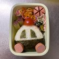 Chaaa_room's cooksnap of when they made パトカー(キャラ弁).