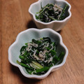 和☆2049's cooksnap of when they made ほうれん草とじゃこのめんつゆバター炒め.