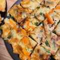 una's cooksnap of when they made カリッともっちり米粉のチヂミ.