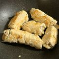 ame-ikuru's cooksnap of when they made 残った餃子のあんで肉巻き餃子♪.