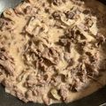 ame-ikuru's cooksnap of when they made サワークリームが大事！ビーフストロガノフ.