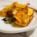 E吉☆'s cooksnap of when they made 簡単おやつ☆揚げ焼きさつまいもチップス.